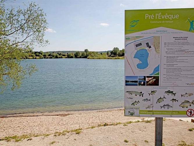 Waterpartij van Pré l'Évêque