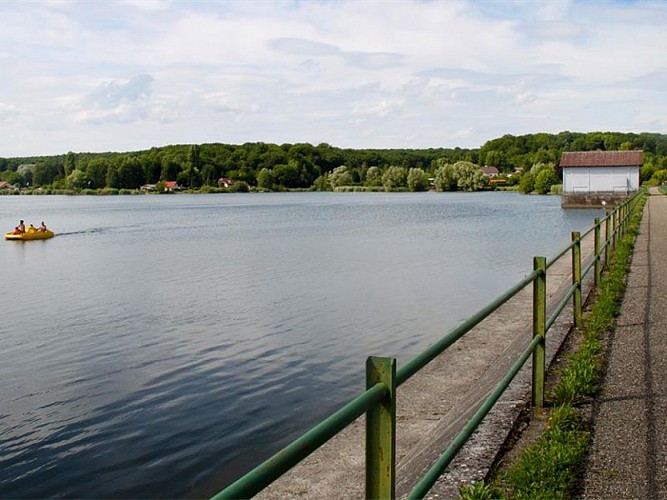L'étang réservoir de Diefenbach