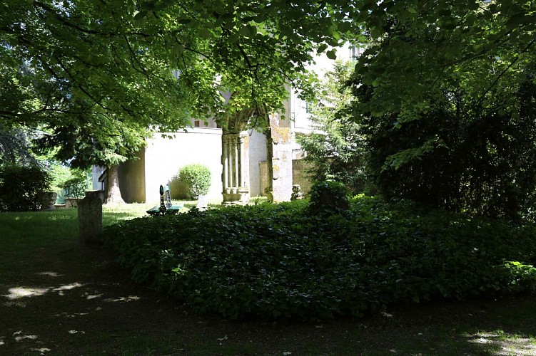 Garden of the Princerie Museum