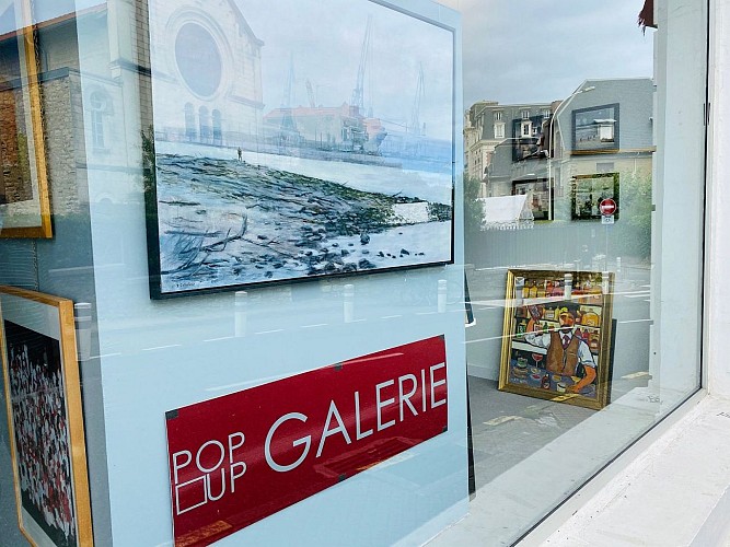 Galérie Kazart Biarritz devanture