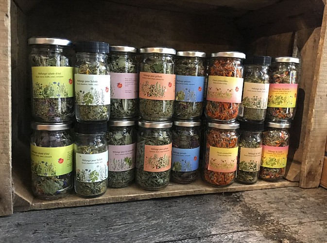 Eco-shop at the 'Ferme de Chosal'