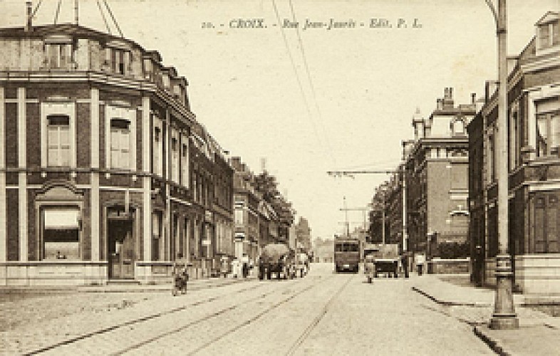 La rue Jean Jaurès