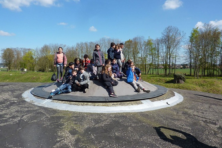 Fort de Lantin - Lantin - Coupole-Groupe scolaire