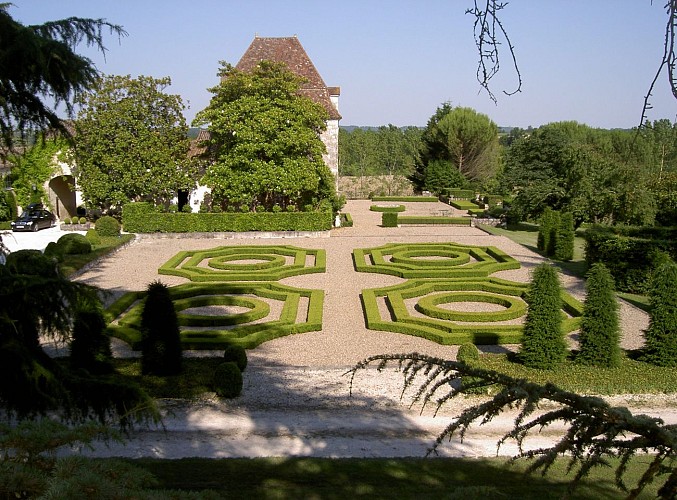 Château Pierrail jardins