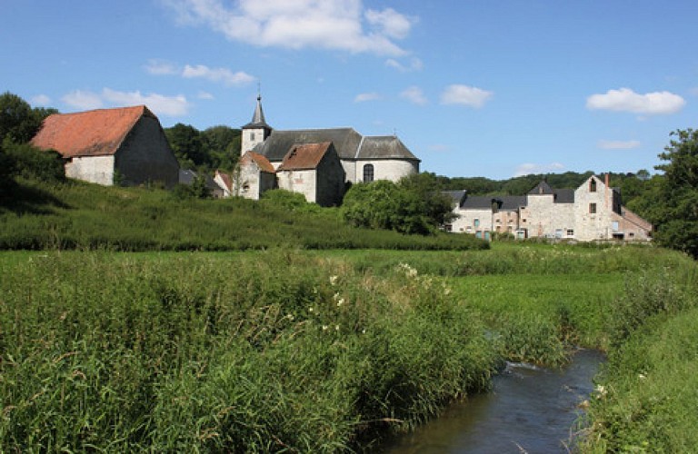Sosoye, one of the prettiest villages in Wallonia