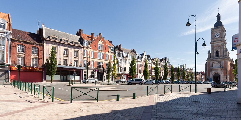 Boulevard Basly et Place Jean Jaurès