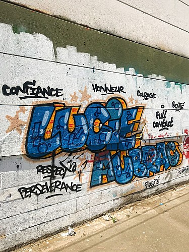 Mur collectif Street Art