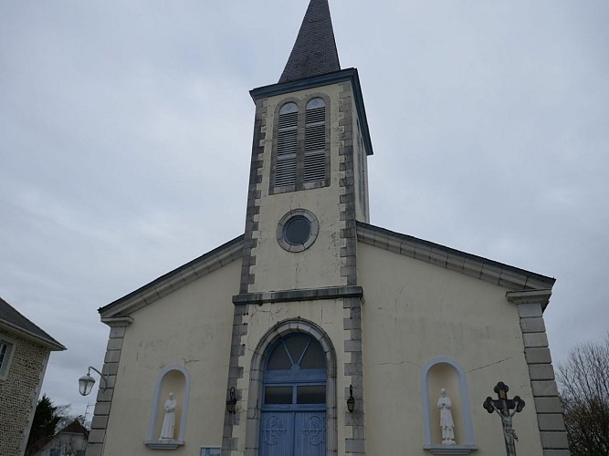 Mazerolles église fev 22 crédit Tourisme Nord Béarn Madiran 1440x1080