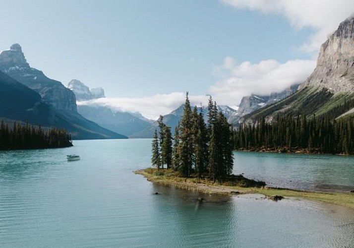 Croisière sur le Lac Maligne & Découverte de Spirit Island - Parc National Jasper