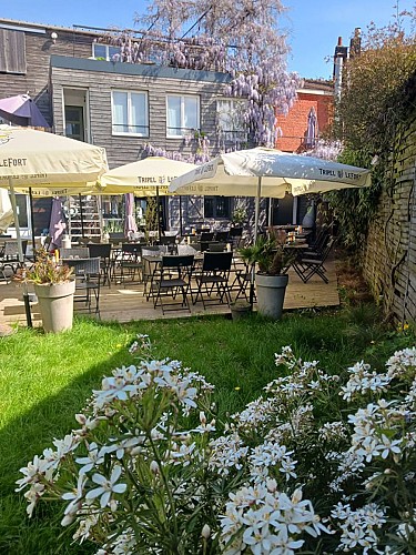 La terrasse du restaurant
