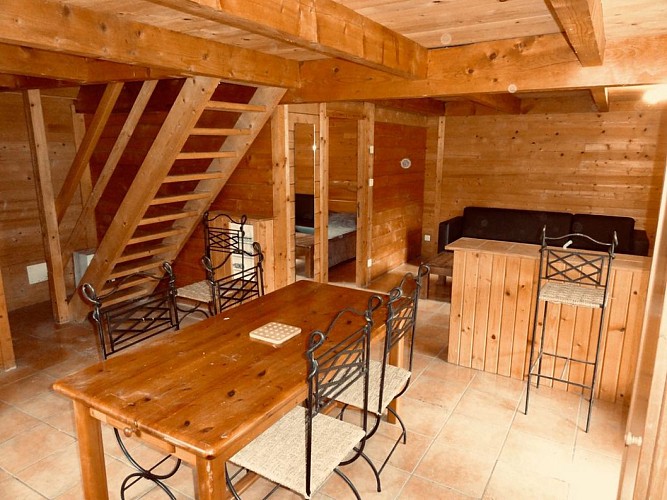 Chalets de l'Empereur with a sauna and swimming pool