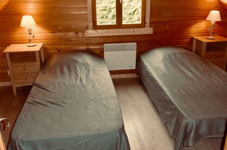 Chalets de l'empereur avec sauna et piscine