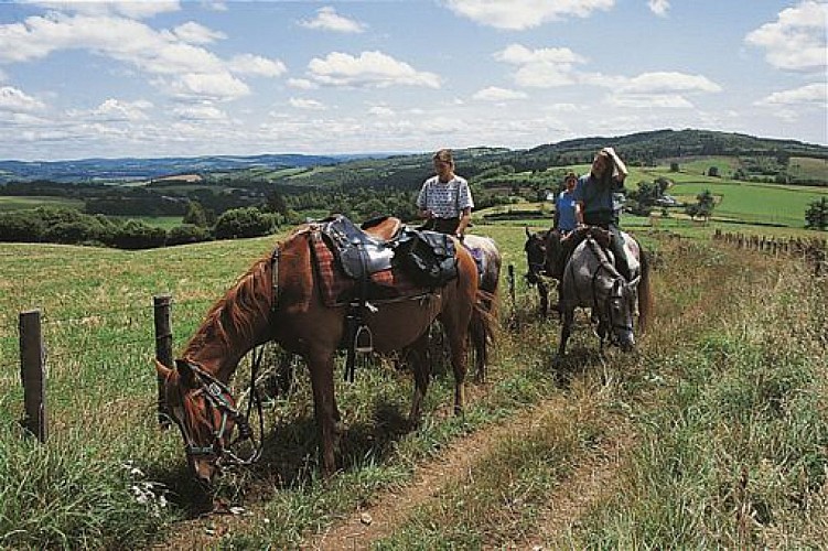 Paardenboerderij van Ribières en van Fressanges
