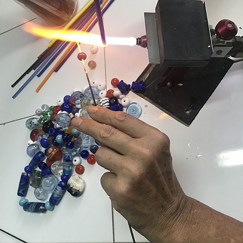 Lilas Orange Perles et Bijoux