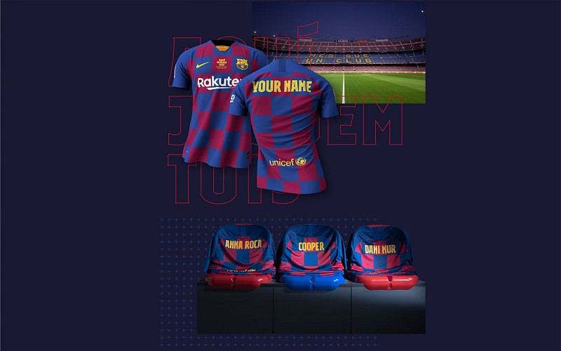 "We all play" T-SHIRT: FC Barcelona Special Edition