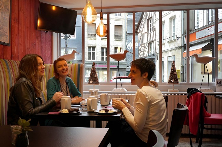 Salon de thé_Hôtel du Dauphin Honfleur_Francois Louchet (3)web