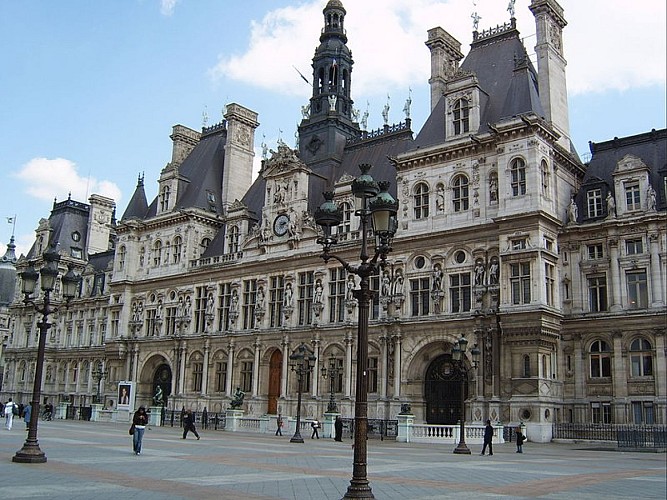 Hôtel de ville, le Paris branché