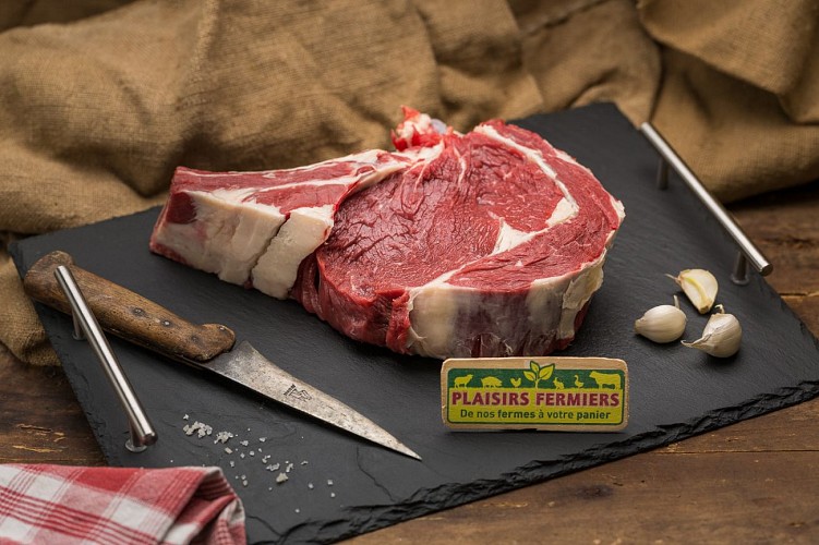 Côte de boeufs boucherie Saint Maixent