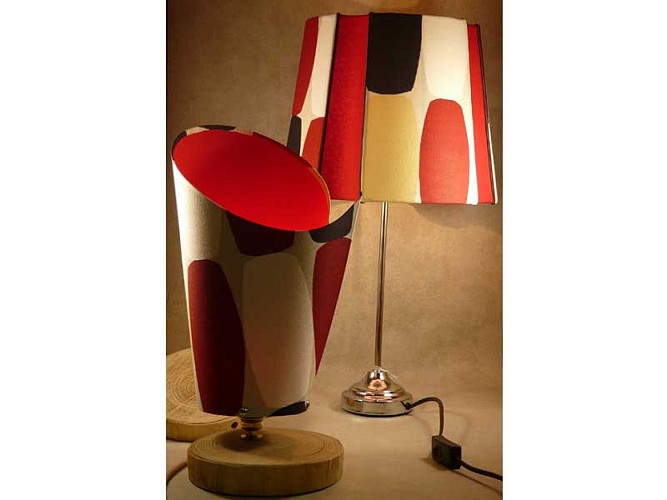 Marie-Pierre Dupérier, tapissier/abat-jouriste