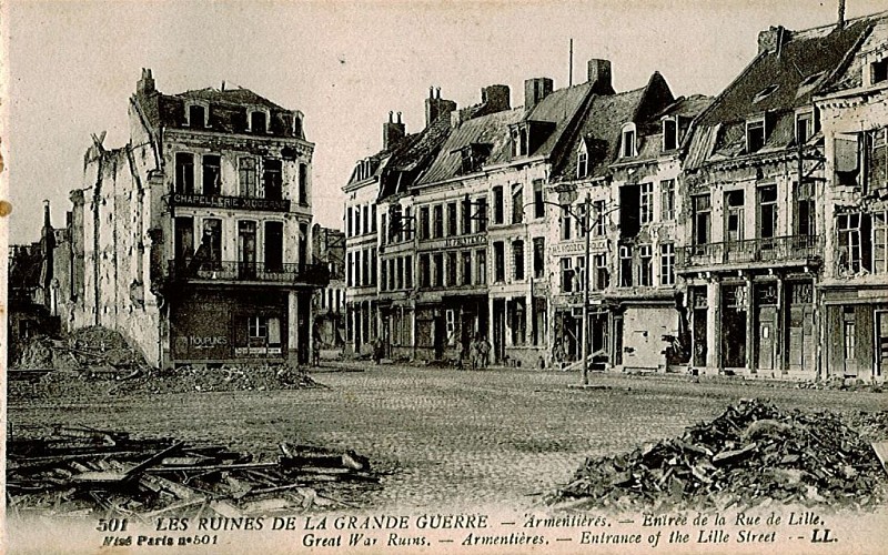 11/ Guerres et reconstructions : rue de Lille