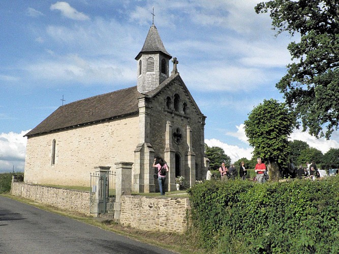 "Chapelle des Chauveix" (chapel) in Vicq sur Breuilh