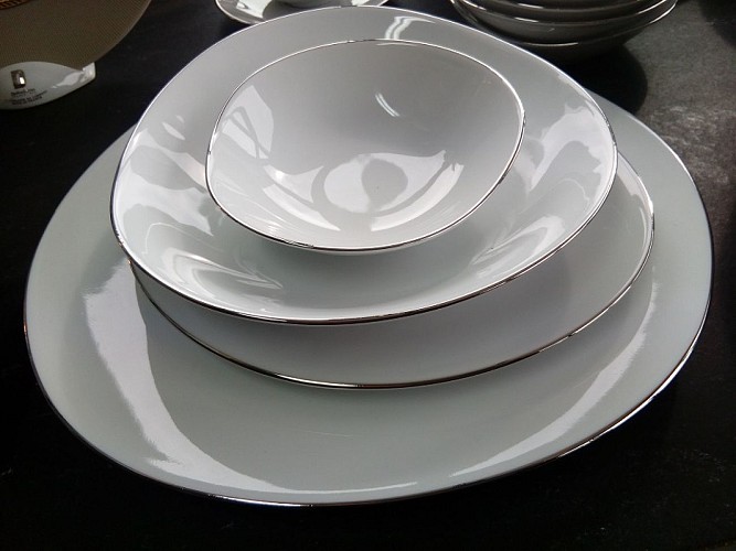 Porcelaine Deshoulières- Magasin d'usine