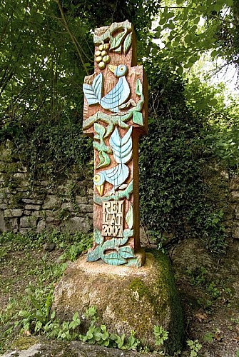 La croix et la fontaine de Reillat