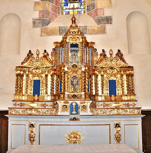 Winged tabernacle of Saint-Laurent's church