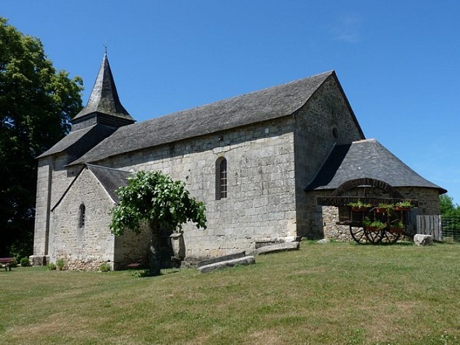 Eglise Notre-Dame de l'assoption ou Saint-Martin-de-Tours de Soudaine-Lavinadière