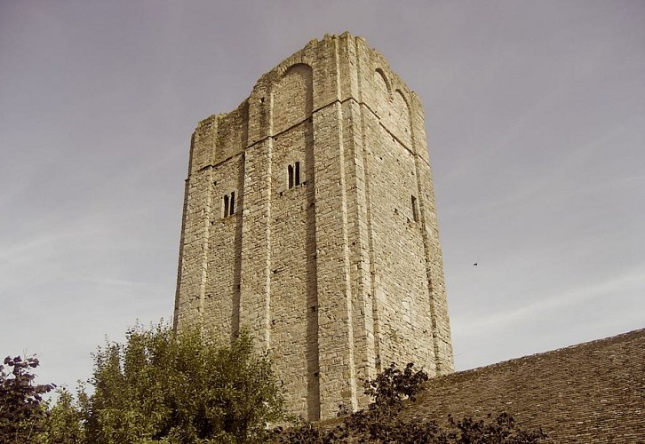 Medieval Tower in Chateau-Chervix