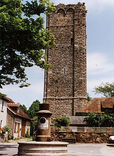 Medieval Tower in Chateau-Chervix