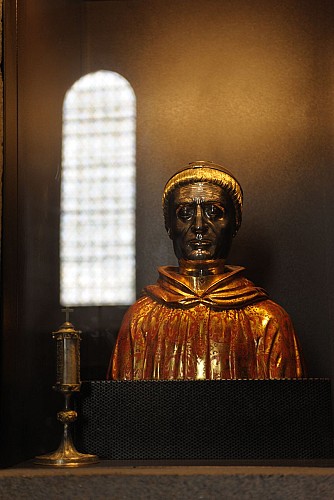 SAINT SYLVESTRE Buste reliquaire st etienne de muret  © Péricat