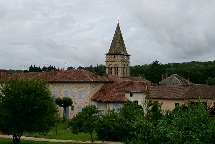 Church in Saint Laurent sur Gorre