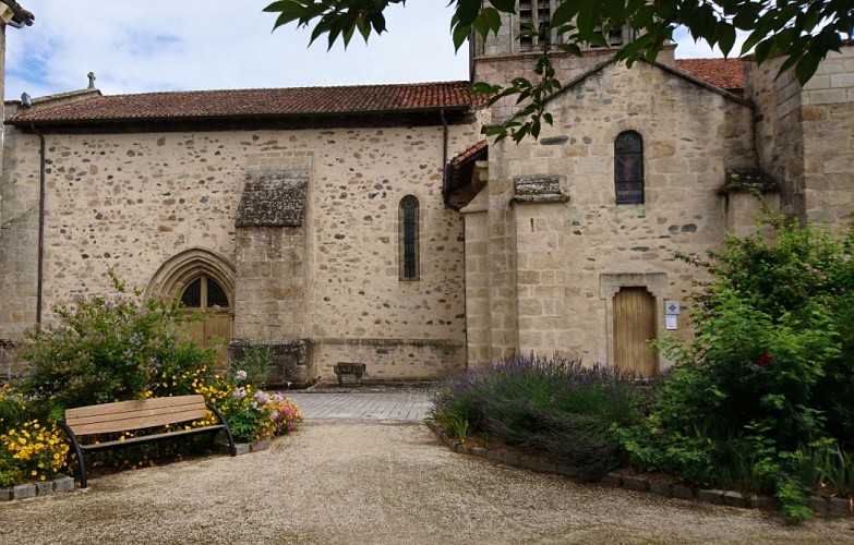 Church in Saint Laurent sur Gorre