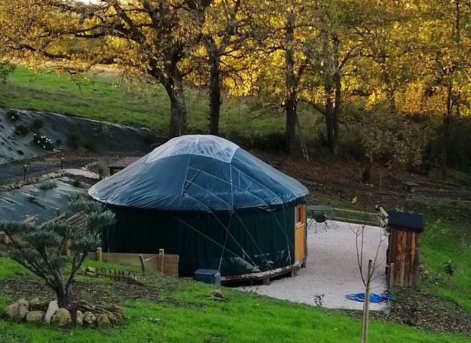 Yourtes Coccinelles - Conchez-de-Béarn - cph Yourtes Coccinelles