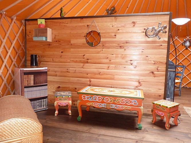 Yourtes Coccinnelles Conchez de béarn Tourisme Nord Béarn