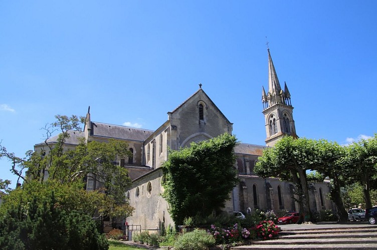 Eglise Saint-Laurent - Mugron - Depuis mairie