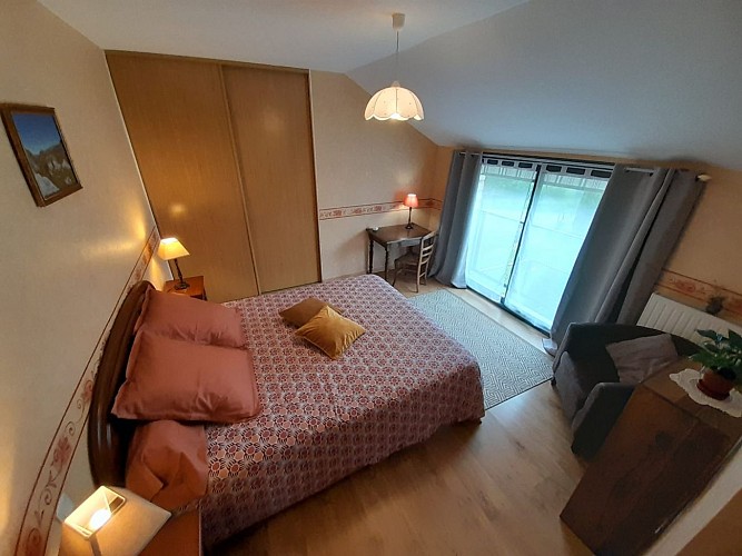 Gîte la maison des Estives LESCUN Chambre 1 Bonaris