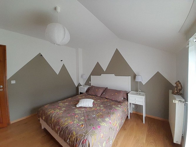 Gîte la maison des Estives LESCUN - Chambre 2 Ansabère 2 personnes