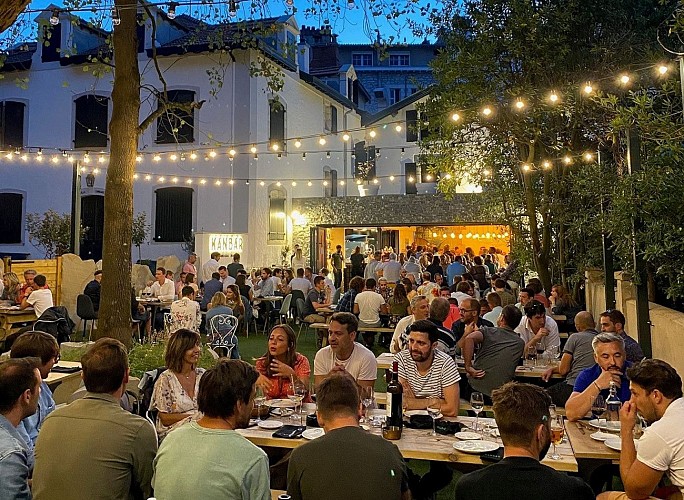 Kanbar Biarritz jardin