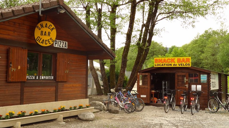 Bike hire: Bout du Lac leisure activities centre