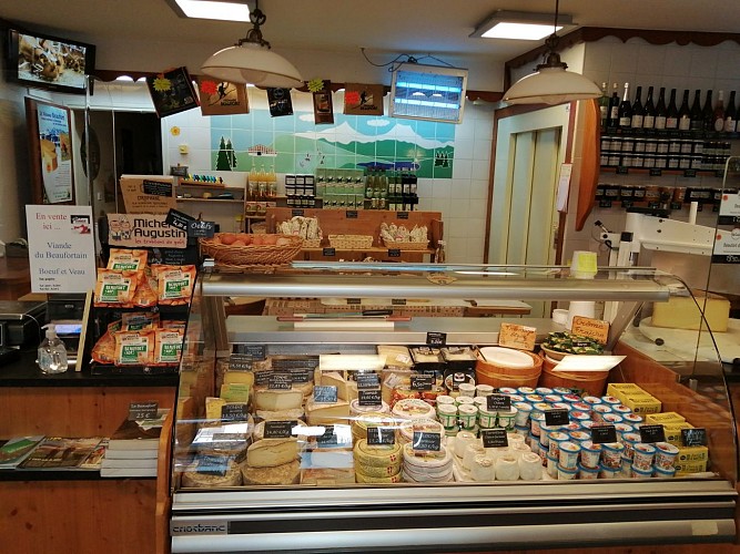 Beaufort Cheese shop of Arêches