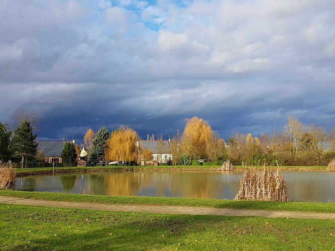 Plan d'eau du miroir d'eau