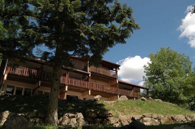 Duplexwohnung 6 Personen - Moyenmont - Naturatmosphäre mit Blick auf Wald und Fluss