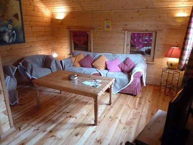 Chalet 10 persons - Le Faucon - Mountain view and fireplace