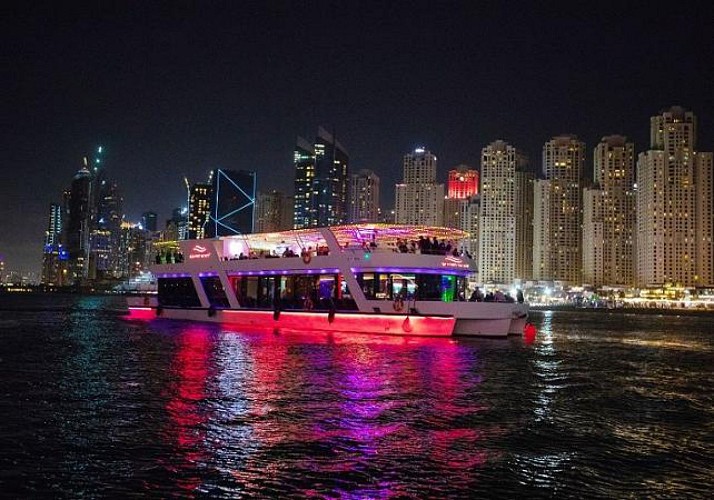 Croisière en yacht dans la Marina de Dubai - Au coucher de soleil ou au dîner