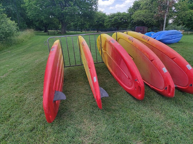 location paddle canoés et pédalo