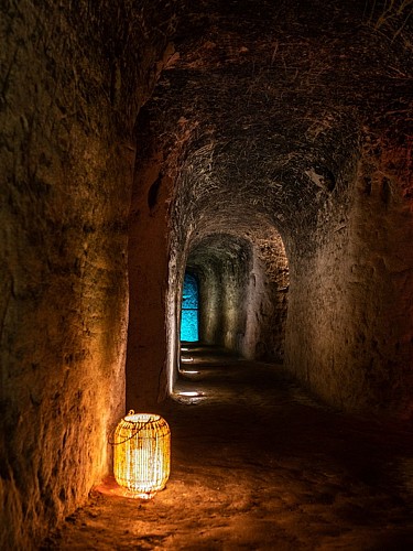 Medieval Underground Passageway at Castella
