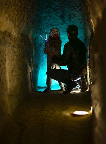 Medieval Underground Passageway at Castella