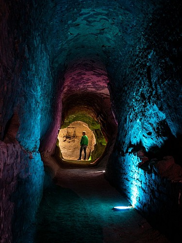 Medieval Underground Passageway at Castella